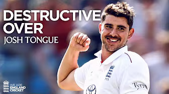 Triple-Wicket Maiden ЁЯСП | Josh Tongue Takes 3 Wickets In 4 Balls | England v India backdrop