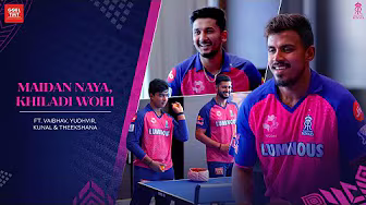 Maidaan Naya ft. Vaibhav, Yudhvir, Kunal, and Theekshana | Rajasthan Royals | IPL 2025