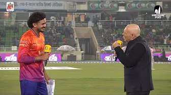 TOSS Update: Durbar Rajshahi vs Rangpur Riders / 34th Match / BPL 2025 background
