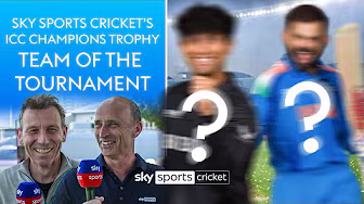 TEAM OF THE TOURNAMENT! Nasser and Athers pick BEST team of ICC Champions Trophy! background