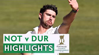 Josh Tongue Takes 5-66 | Nottinghamshire v Durham | Rothesay County Championship 2025