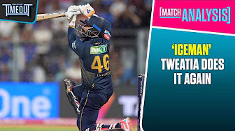 #RahulTewatia's ability to just come in and hit a boundary is incredible' | #MIvsGT review