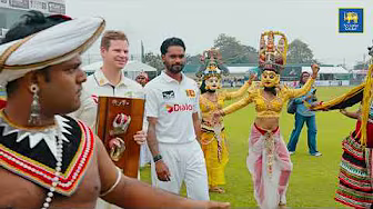 Warne-Murali Trophy Reveal | Iconic Moment at Galle International Cricket Stadium 🇱🇰🏏 background