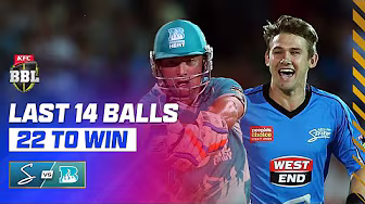 FINAL BALL DRAMA In Strikers & Heat Classic | #BBL02