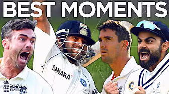 Anderson v Kohli, Tendulkar and Pietersen | 🎬 Iconic Moments | Best of England Men v India