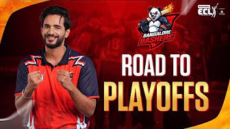 Into the Playoffs - Bangalore Bashers | ECL Season 2 background