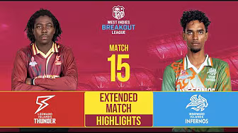 Extended Match Highlights | Leeward Islands Thunder vs Windward Islands Infernos |