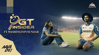 GT Insider ft. Washington Sundar | Gujarat Titans