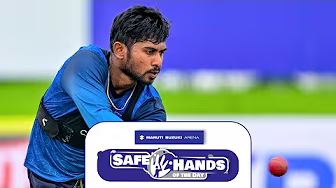 Safe Hands of the Day - #KaminduMendis #IPL2025 background