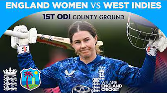 Openers Tons & Smith 5-Fer! | Highlights - England v West Indies | 1st Women’s Metro Bank ODI 2025 background