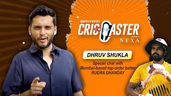 CricCaster | An interview with #Rudra Dhanday, an upcoming #Mumbai cricketer #IPL2025 background