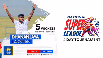 Bowling Heroes | Dhananjaya Lakshan's 5 wickets vs Galle | NSL 4-Day 2025