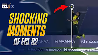 SHOCKING Moments 🤯 | TOP 10 Fielding Efforts of ECL Season 2 | ECLT10