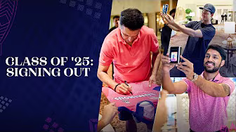 Class of '25: Signing Out | Rajasthan Royals | IPL 2025