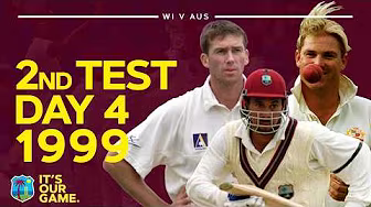 What An Ending đ€Ż Highlights Of Amazing Over Aussies | 1999 West Indies v Australia 2nd Test background