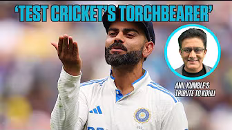#AnilKumble on #ViratKohli as a batter, captain, fitness freak, and his love for #Testcricket "