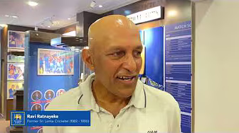 Former Sri Lanka star Ravi Ratnayeke visited the cricket museum to cherish the glorious memories!