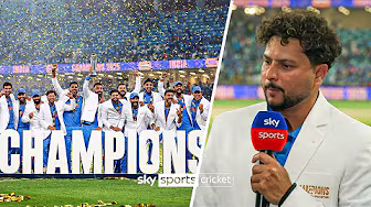 Kuldeep Yadav REACTS to India winning the ICC Champions Trophy đ