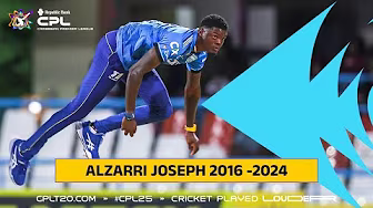 Alzarri Joseph taking wickets for FUN!