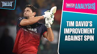 #TomMoody on why #TimDavid's spin-hitting has improved