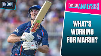 Knowing he won't be bowling freed up the batter #Marsh, says #Jaffer #IPL2025 background