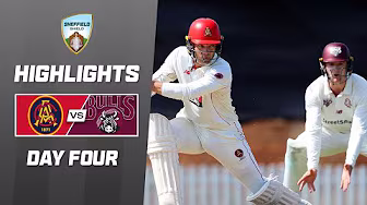 South Australia v Queensland | Sheffield Shield Final | Day 4