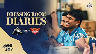 Dressing Room Diaries - GT vs SRH | TATA IPL 2025 | Gujarat Titans