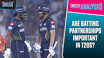 How crucial are batting partnerships in #T20s? background