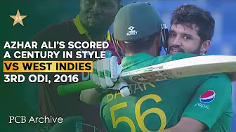 PCB Archive - Azhar Ali Slams 3rd ODI 💯 Century in a Style 🙌 | PAK vs WI 3rd ODI 2016 | M5C2A