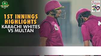 1st Innings Highlights | Karachi Whites vs Multan | Match 34 | National T20 Cup 2025 | PCB | M2L1A