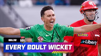 Every TRENT BOULT WICKET In The Big Bash! | #BBL12