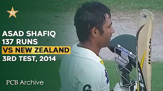 PCB Archive - Fighting 💯 By Asad Shafiq | Historic 1️⃣3️⃣7️⃣ Runs | PAK vs NZ 3rd Test 2014 | M2C2A