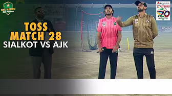 Toss | Sialkot vs AJK | Match 28 | National T20 Cup 2025 | PCB | M2L1A background