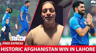Historic Afghanistan Win in Lahore | #AFGVENG | Shoaib Akhtar background