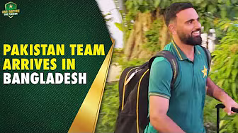 Karachi ✈️ Dhaka | Pakistan Team Arrives in Bangladesh Ahead of the T20I Series