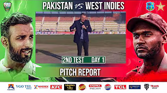 Pitch Report | Pakistan vs West Indies | 2nd Test Day 1 | PCB | M2I1A
