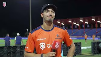 Post-game Press Conference Match 30: LA Knight Riders VS SF Unicorns |Sanjay Krishnamurthi| background