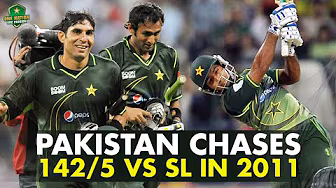 PCB Archive - Nail-Biter Chase By Pakistan in Abu Dhabi | Only T20I | PAK vs SL 2011 Series | M4B2A backdrop