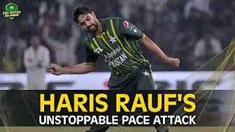 Haris Rauf's Unstoppable Performance | Spectacular 4 Wickets vs New Zealand | PCB background