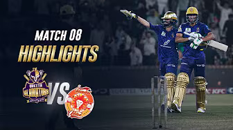Match 08 Highlights | Quetta Gladiators vs Islamabad United | HBL PSL X