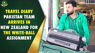 Travel Diary: Pakistan Team Arrives in New Zealand for the White-Ball Assignment | PCB | MA2A backdrop
