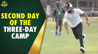 Second day of the three-day camp for men's cricketers at LCCA Ground, Lahore đ | PCB | MA2A