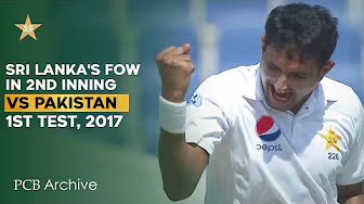 PCB Archive - Sri Lanka's All Fall of Wickets in 2nd Inning | PAK vs SL 1st Test 2017 | M6C2A background