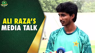 Ali Raza’s Media Talk | Rising Pakistan Fast Bowler at Skills Development Camp in Lahore | MA2A