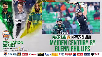 Glenn Phillips' Rapid Century 💥 | Pakistan vs New Zealand | 1st ODI | Tri-Nation Series 2025 backdrop