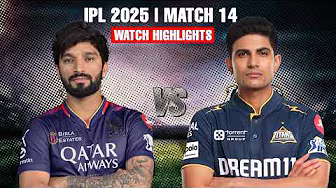 IPL 2025 | GT vs RCB | Match 14 Highlights | Full Match Highlights backdrop