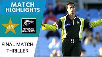 Pakistan vs New Zealand | Final | Match Highlights | Shoaib Akhtar's Controversial Exit background
