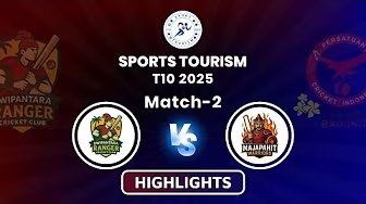 Dwipantara Rangers VS Majapahit Warrior | Epic T10 Clash! | Sport Tourism T10 2025 Match 2 Highlight