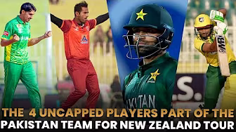 Introducing the 4️⃣ Uncapped Players Part of the Pakistan Team for New Zealand Tour | MA2F backdrop