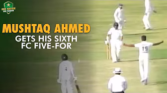 Mushtaq Ahmed gets his sixth FC five-for | OGDCL vs Eshaal Associates | President's Trophy 2024-25